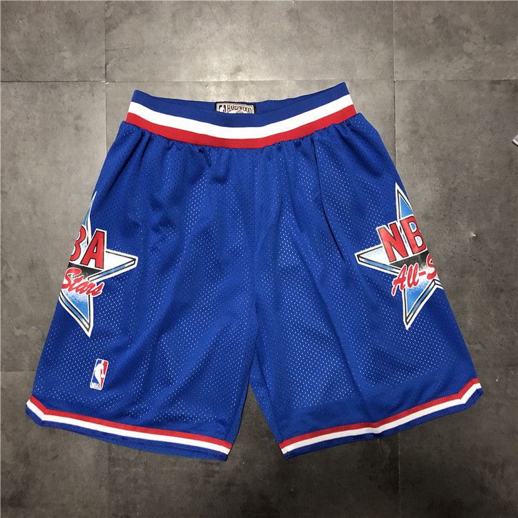 Men NBA 92 all star Blue Shorts 0416